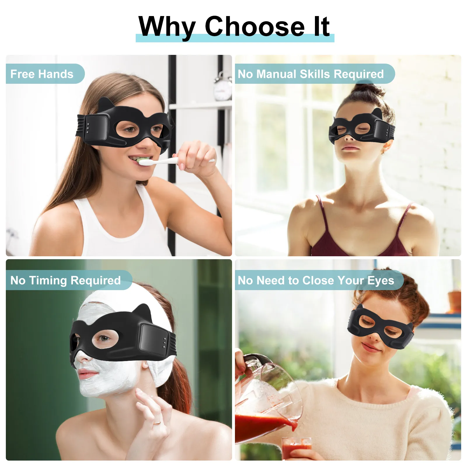 Why Choose M01 Eye Massager