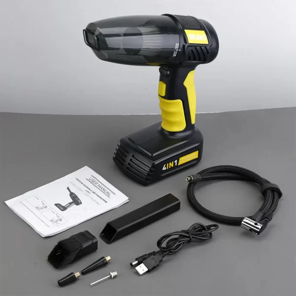 VC01 handheld vacuum yellow