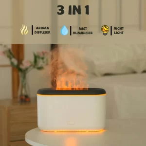 H801 Flame Humidifier Diffuser