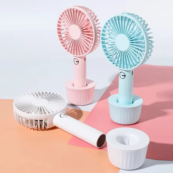 F19 Handheld Fan with Base 05